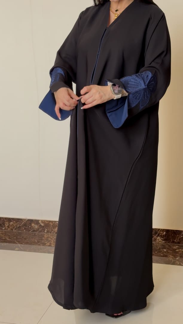 عباية نرجس - وردة زرقاء