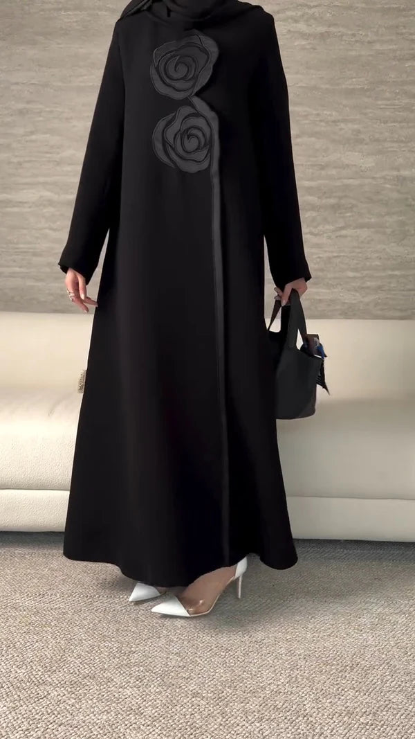 عباية ريم ربع كلوش تصميم حصري ومميز