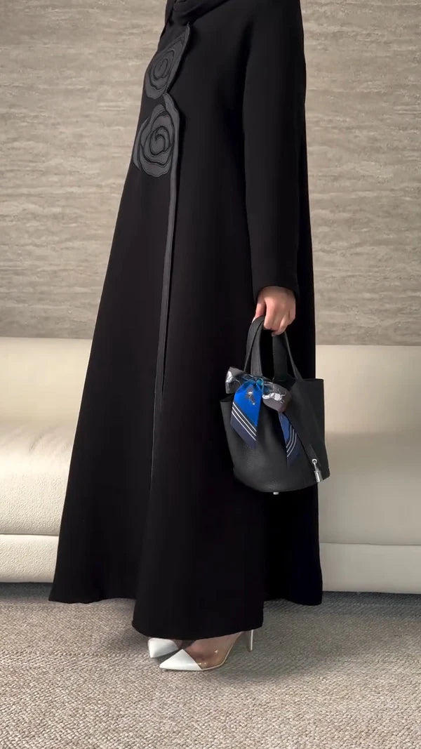 عباية ريم ربع كلوش تصميم حصري ومميز