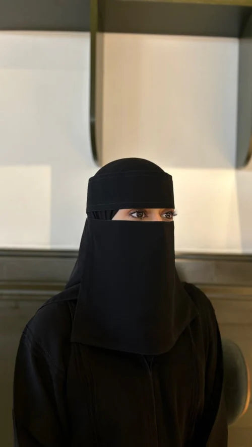 6 نقابات مبطنه حرير